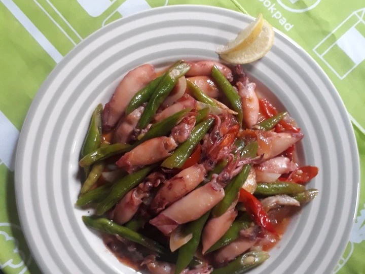 Cara Mudah Membikin Resep  Cumi asin asam manis yang Lezat, Menggugah Selera