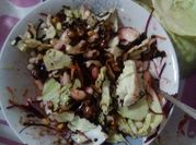Una foto de ensalada de repollo de eeuu
