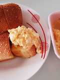 Telor mayo mustard garlic bread(#466)
