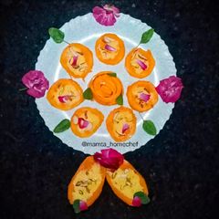 Stuffed Mango kulfi A picture of Stuffed Mango kulfi.