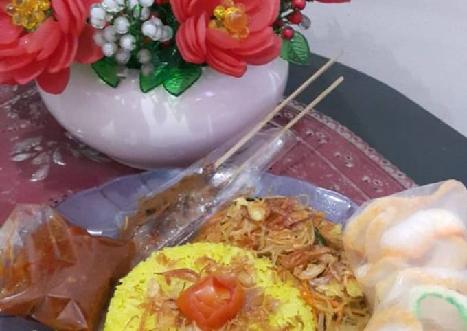 Bagaimana Membuat Nasi kuning magic com, Sempurna