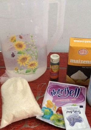 Foto resep Puding puyo simple