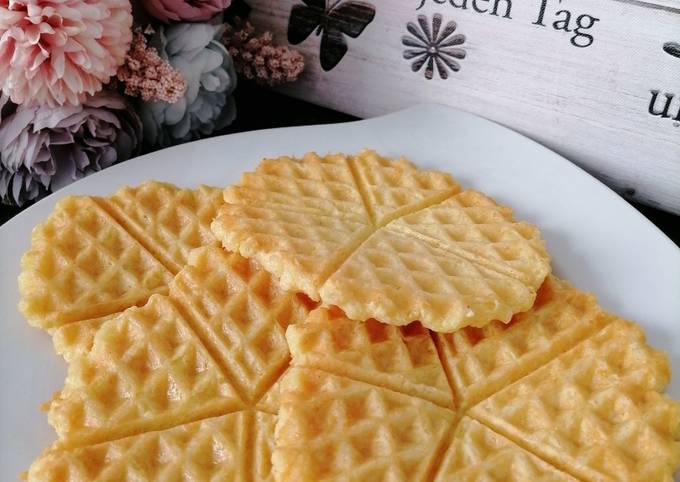 Сырные вафли