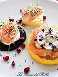 Antipasto di pesce all'arancia