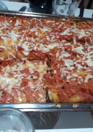 Una foto de Canelones de verdura