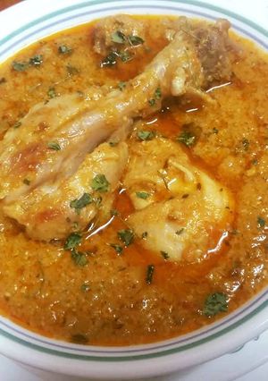 A picture of Shahi Murg Korma.