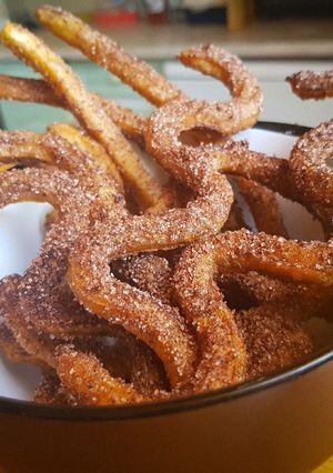 Kakaós-fahéjas churros recept fotója