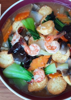 Foto resep Sapo Tahu ala Restoran -Mudah cara masaknya