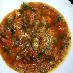 A picture of Beef stew.