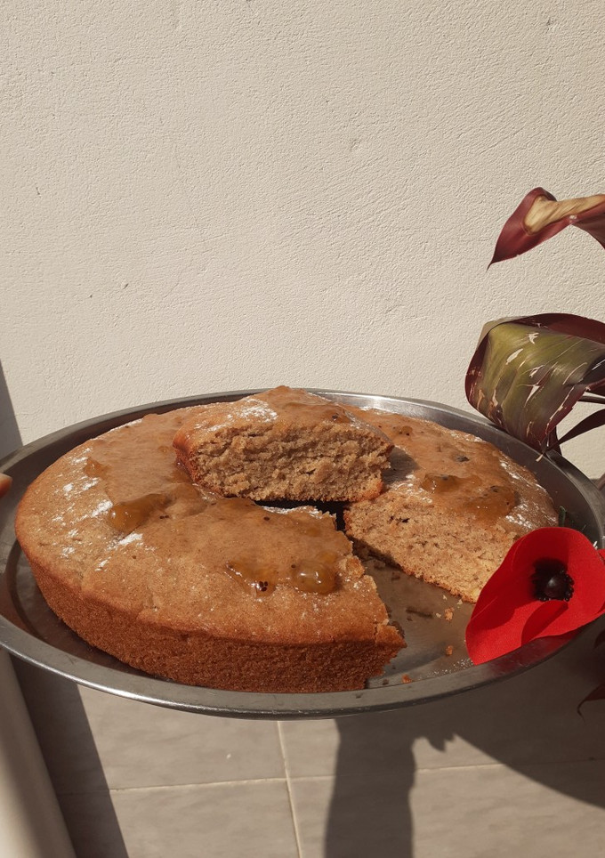Una foto de Budín de pera ultra fácil ❤🍐