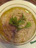Crema de berenjena (Baba ganush)