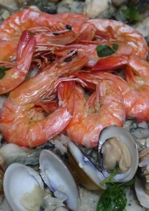 海鮮燉飯 的食譜成品照片