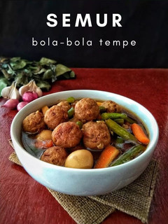 Foto resep Semur Bola-Bola Tempe (MPASI 1+)