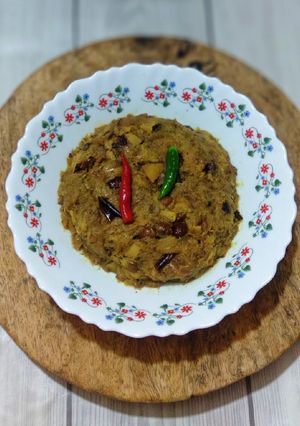 কচুর শাক (kochu saag recipe in Bengali) রেসিপির প্রধান ছবি