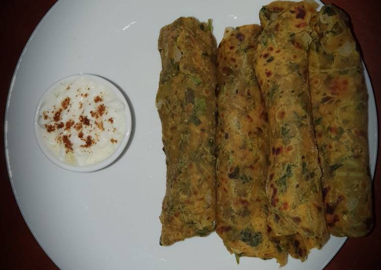 Methi paratha