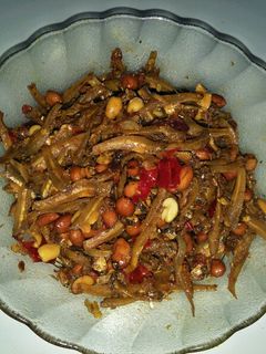 Foto resep Tumis Ikan teri & kacang tanah