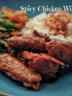 Foto resep Spicy Chicken Wings Homemade