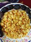 Split Milk Kalakand with Ajwa Dates