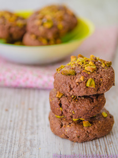 Una foto de Galletas de chocolate y calabacín