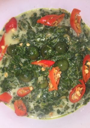 Foto resep Dakongca tumbuk kuah susu #harigizinasional2019#3weekschallenge#5resepterbaruku