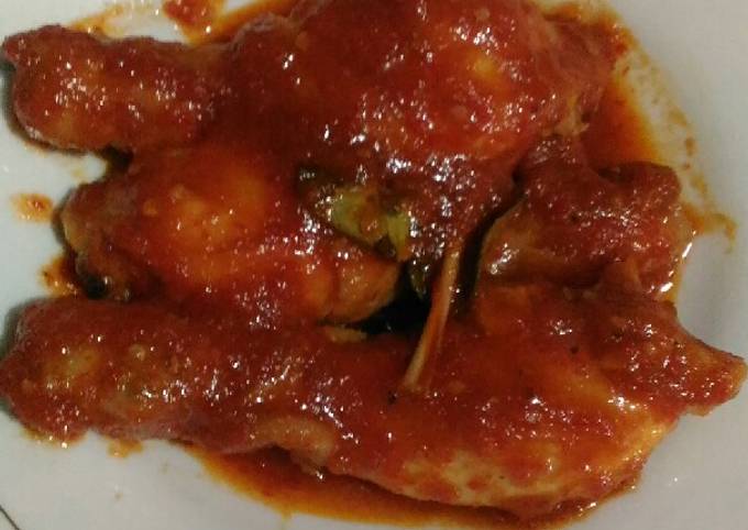 Resep Ayam Bumbu Rujak ala Bali (No Kemiri) Anti Gagal