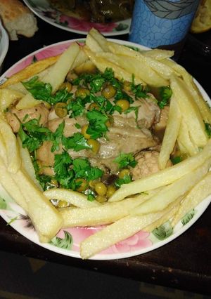 صورة لوصفة طجين الجلبانة