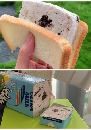 Foto resep Es krim Oreo ala es krim Singapur