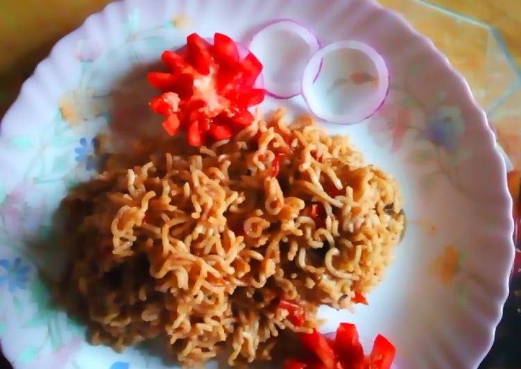 How to Prepare Quick Title:Fried Noodles(Beef flavoured) Cooking Basics for Beginners