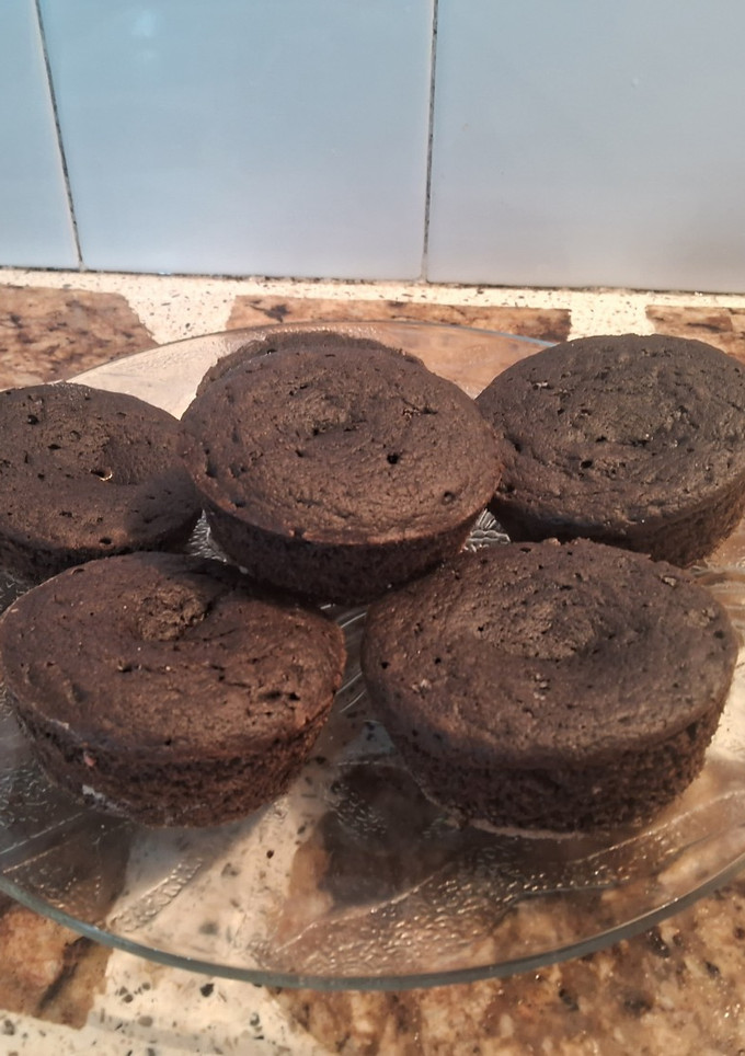 Una foto de Muffins exprés de oreo