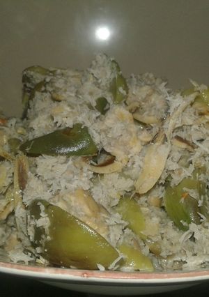 Foto resep Bothok 3T (tempe terong teri) tanpa daun