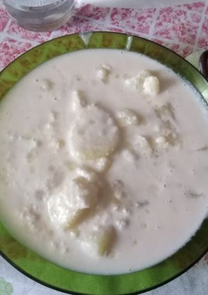 A picture of My Version of Malaga-Style Gazpachuelo.