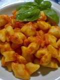Gnocchi o Ñoquis de calabaza
