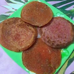 A picture of Suji cornflour fruity puas.