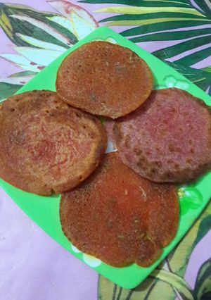 A picture of Suji cornflour fruity puas.