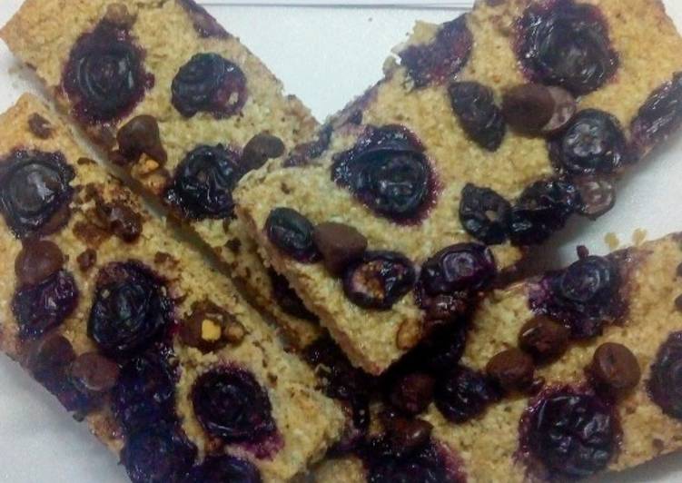 Recipe of Homemade Barritas de avena con chocolate