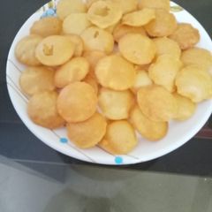 A picture of Homemade Pani Puri ki Puri.