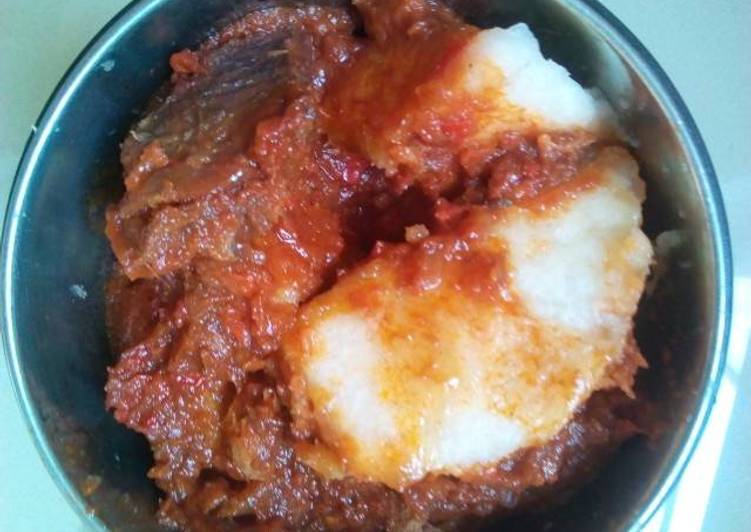 Recipe of Homemade Yam and stew