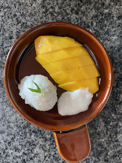 Foto resep Thai Mango Sticky Rice / Ketan Mangga Thailand