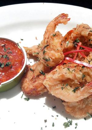 Foto resep Udang krispi saus asam manis