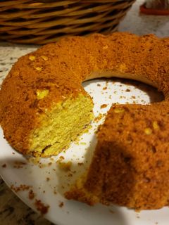 Una foto de Bizcocho de limón y jengibre sin gluten ni lácteos