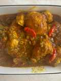 Ayam bumbu kuning pedas tanpa santan