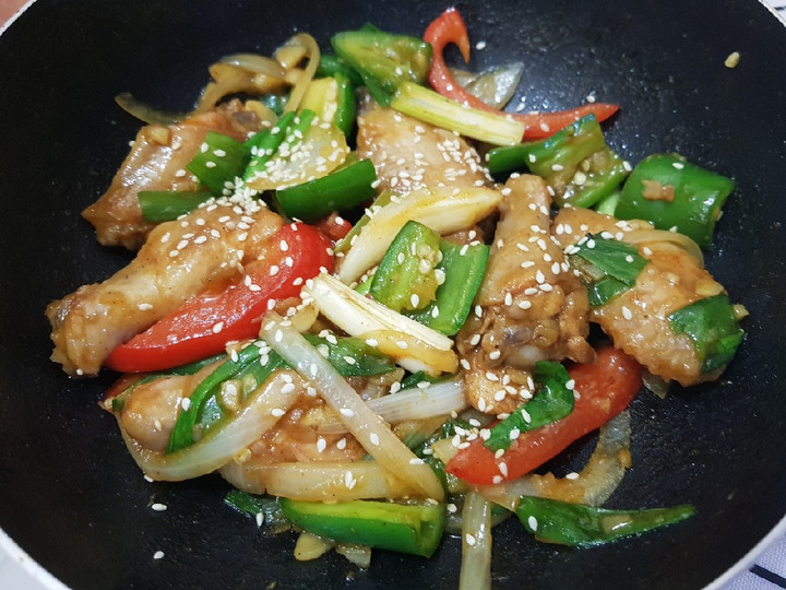 Wajib coba! Bagaimana cara buat Chicken Wings Masak Wijen ala ala Korea dijamin menggugah selera