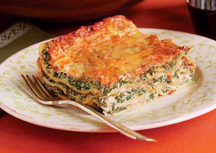 Lasagna ricotta e spinaci