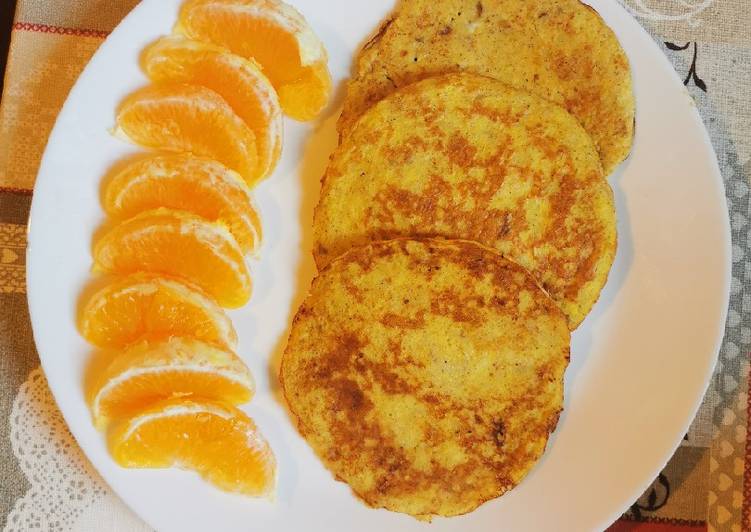 Almás-banános palacsinta 🥞 (glutén-és cukormentes)