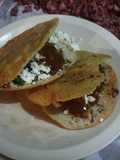 Gorditas with Pressed Pork Cracklings