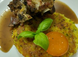 Una foto de Gigot cordero al horno