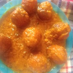 A picture of Chicken kofta curry😍😋😍.