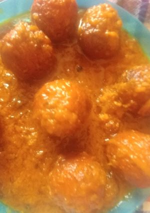 A picture of Chicken kofta curry😍😋😍.