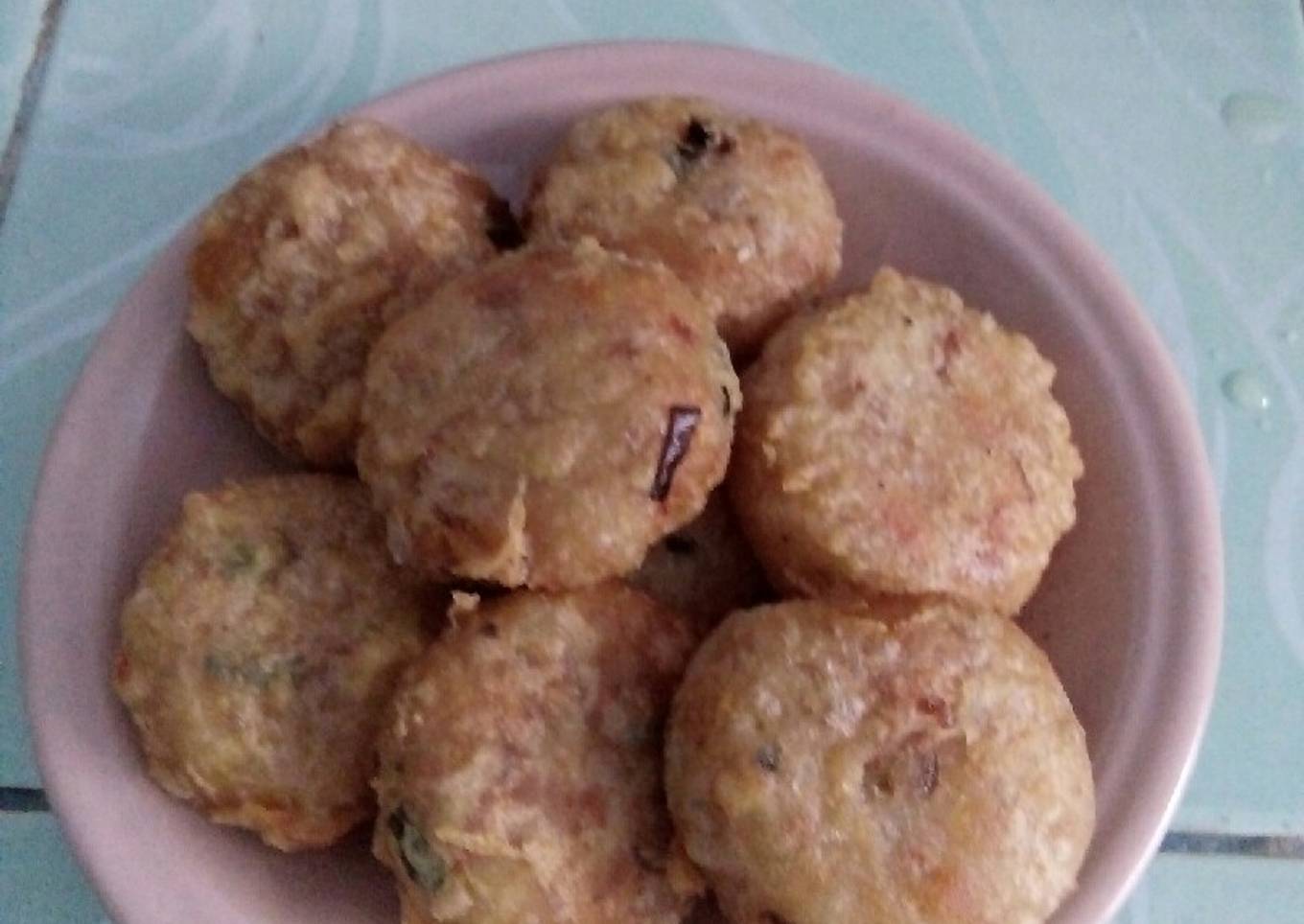 Perkedel kentang tanpa telur
