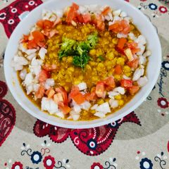 A picture of Bengal gram dal.